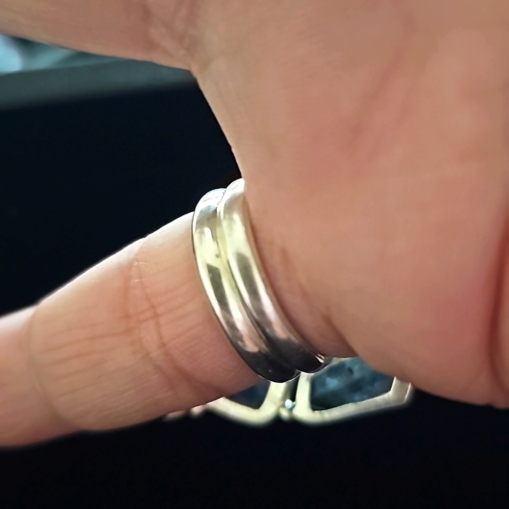 Sterling Silver Multi Stone Ring - image 3